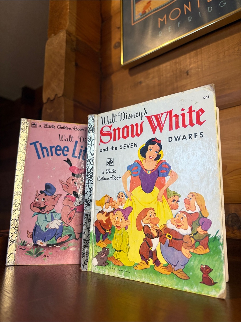 Snow White and the Seven Dwarfs
 + Three Little Pigs, Little Golden Books